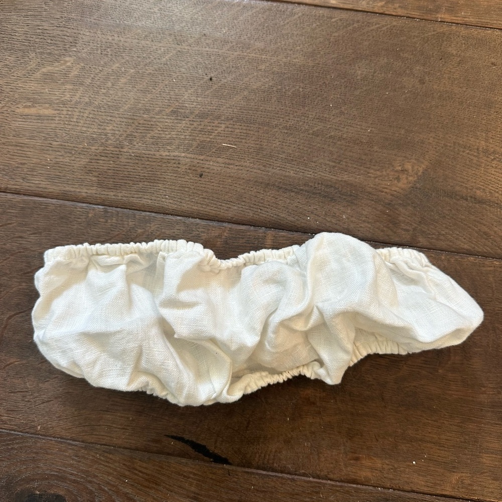 Mikoh White Bandeau top